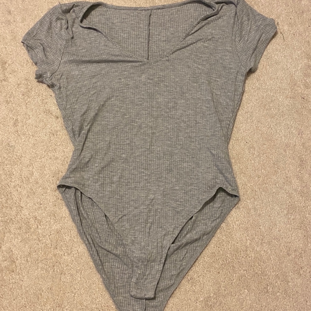 Grey bodysuit